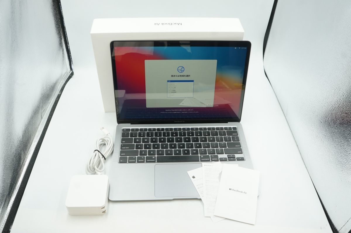 MacBook Air 2020年モデル 13インチ/Core i5/メモリ 8GB/SSD 512GB