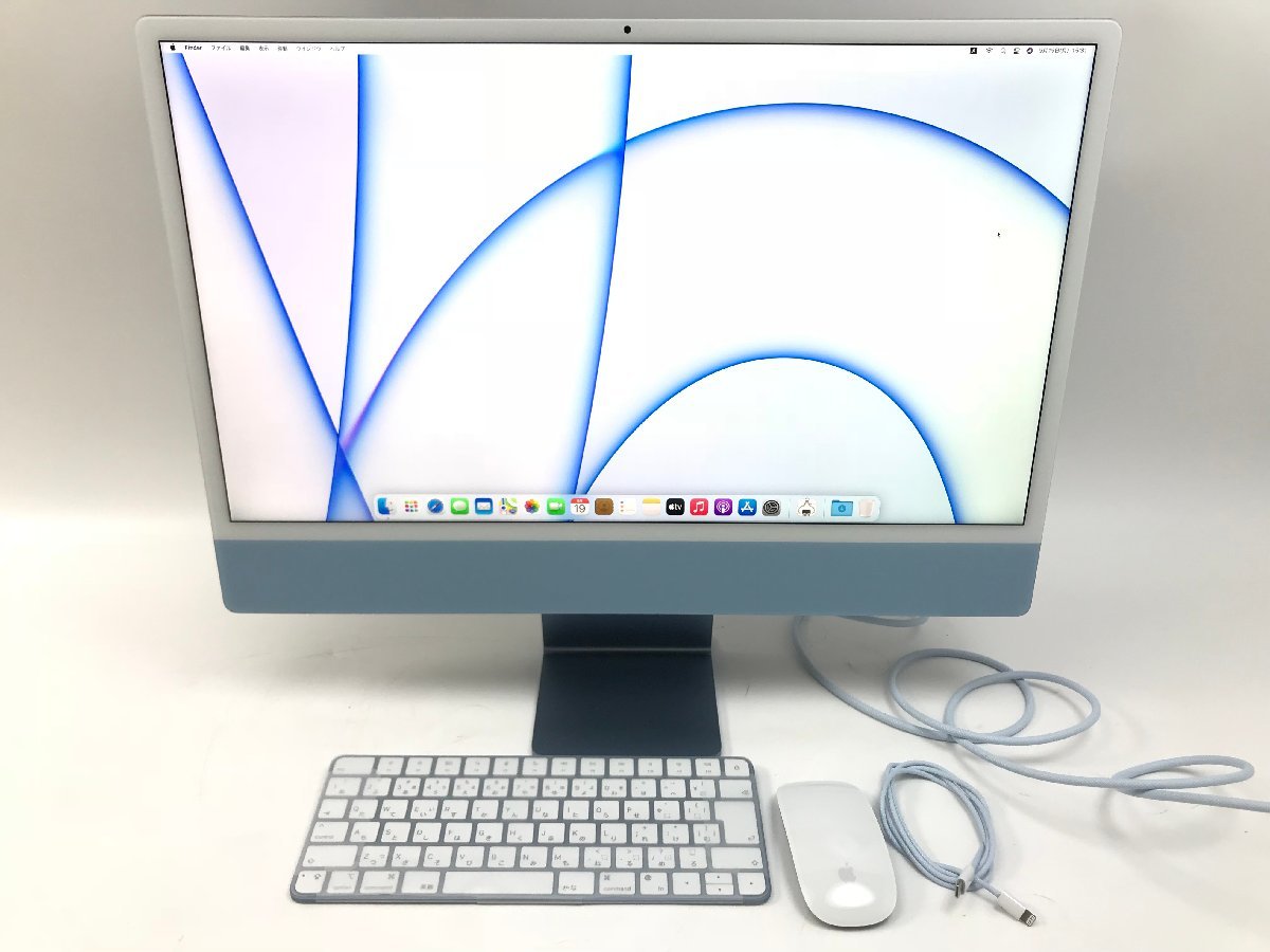 iMac 2021年モデル 24インチ/M1/メモリ 8GB/SSD 512GB