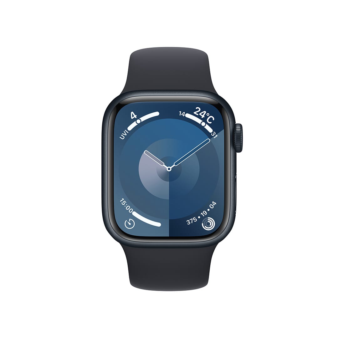 Apple Watch Series 9 GPSモデル 41mm MR8W3J/A ミッドナイトスポーツバンド S/M