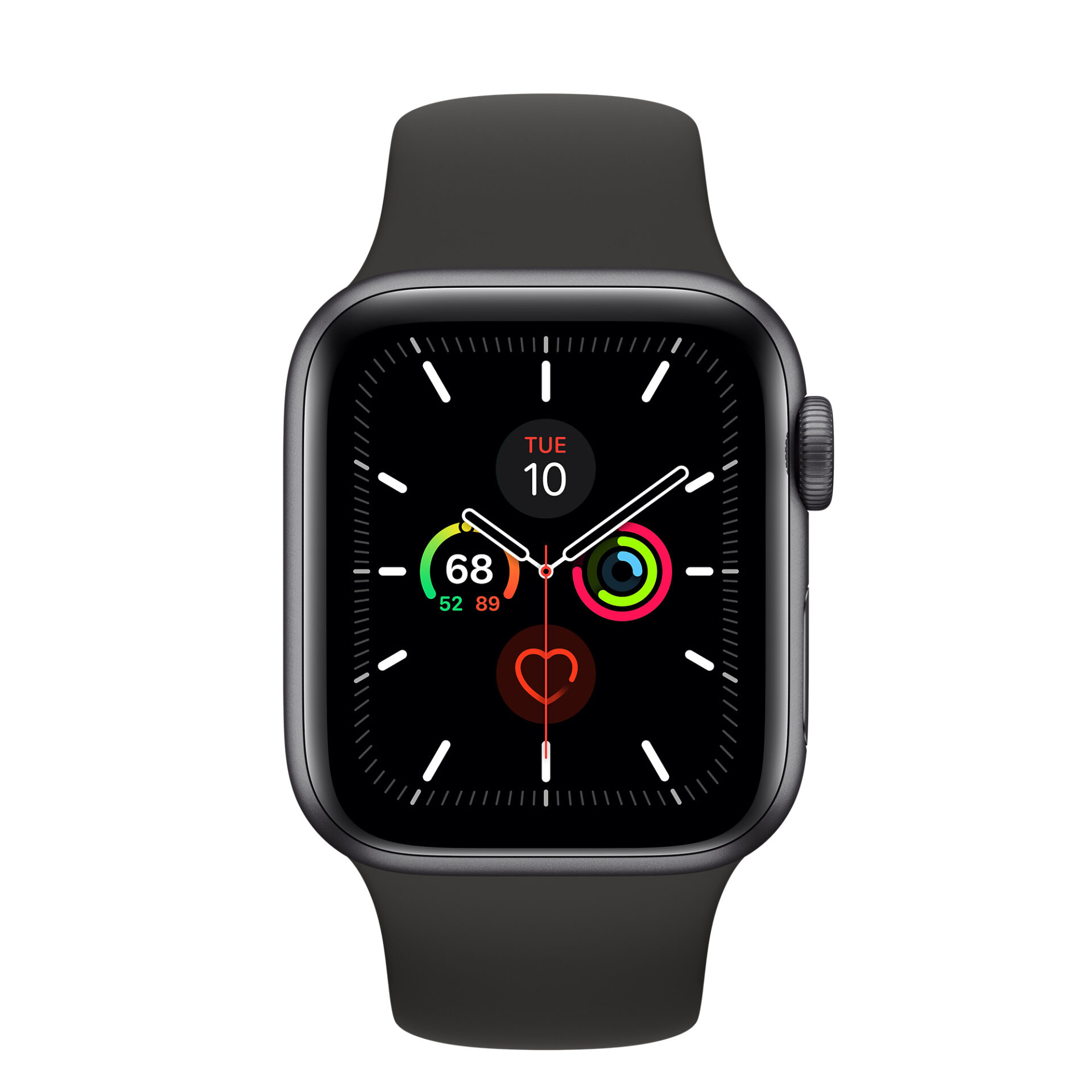 Apple Watch Series 5 GPS+Cellularモデル 44mm MWWE2J/A ブラックスポーツバンド