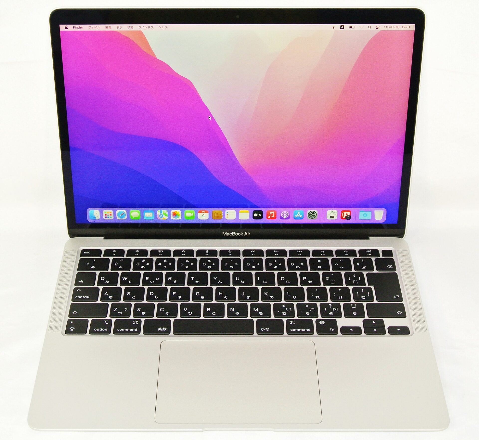 MacBook Air 13.3インチ Retinaディスプレイ Late 2020/Apple M1/SSD256GB/メモリ8GB MGN93J/A シルバー