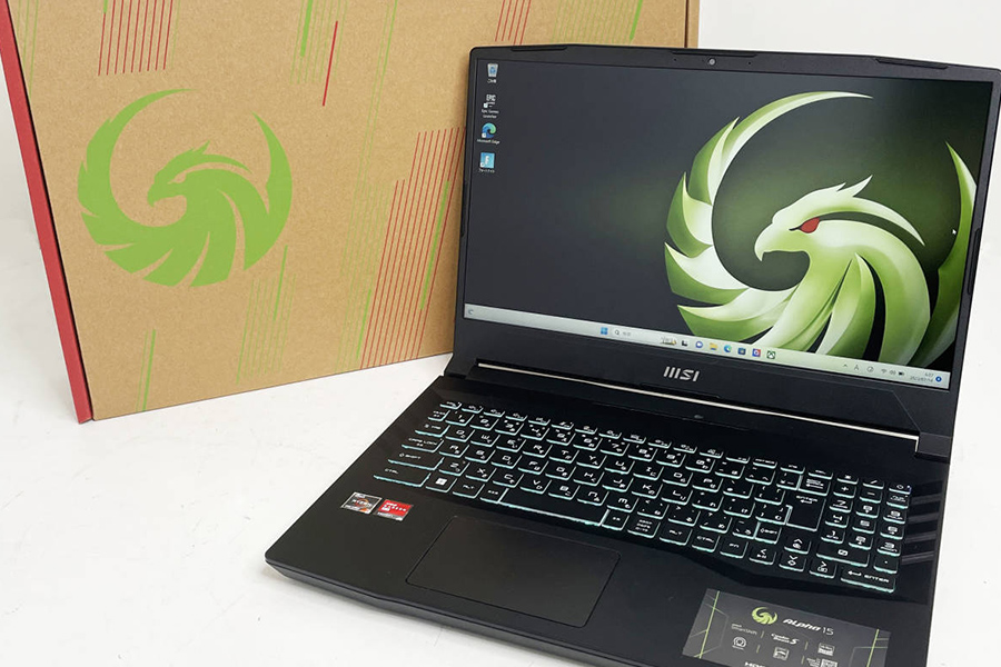 Alpha-15-B5EEK-3156JP Ryzen 7 5800H /16GB /512GB M.2 SSD /RX 6600M