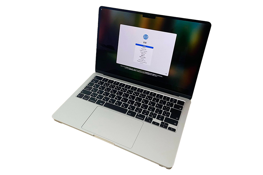MacBook Air 15.3インチ Liquid Retinaディスプレイ Mid 2023 M2 8GB 512GB